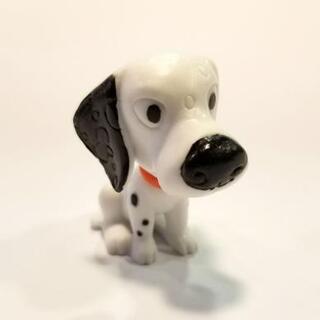 Flocking Dog in Capsule - Capsule Toys