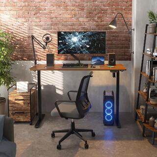 Electric Height Adjustable Ergonomic Standing Desk for Home Office Study Gaming image 7