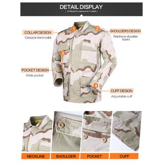 BDU Outdoor Combat Tactical Clothing Manufacture in China image 7