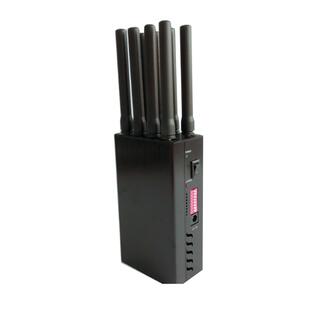 8 Band Portable Cell Phone Jammer Jams 2G/3G/4G GPS WiFi Lojack Frequency image 5