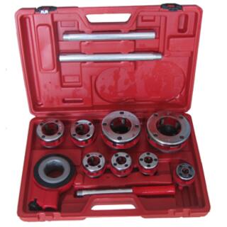 Ratchet Dies Threading Kit Manual Pipe Threader (1/4"-2")