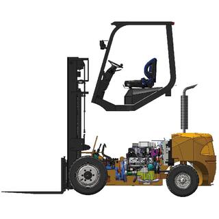 N Series 1.5T-1.8T Diesel Forklift image 4