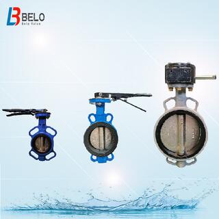 Center Line Wafer Butterfly Valve Rubber Valve Seat image 3