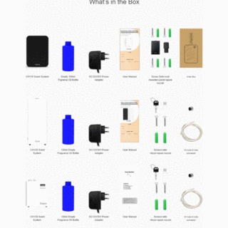 Wall Mounted Hotel Scent Machine CH119 CH120 image 2