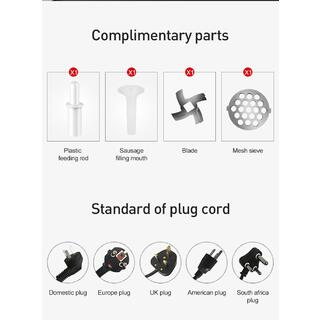Aluminum Motor High Fine Process Meat Mincer for Multi-Purpose image 12