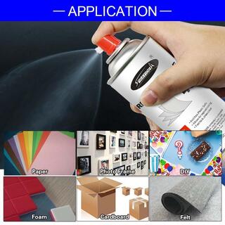 Fast Dry Clear Wood Photo Paper Craft Repositionable Spray Adhesive image 2