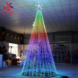 Customized Easy-installation RGB Programming Christmas Tree