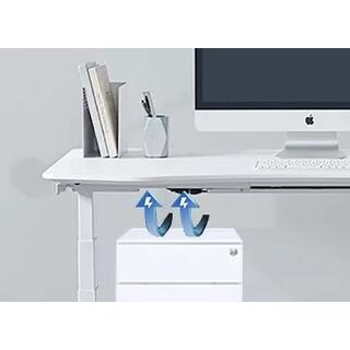 Office Dual Motor Three Segments Height Adjustable Desk image 8