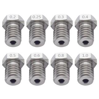 3D Printer Parts E3d Titanium Nozzle 0.2/0.3/0.4/0.5/0.6/0.8mm image 3