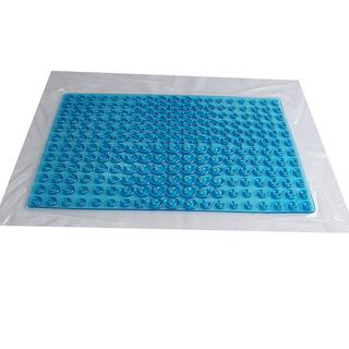 3D Blue Cooling Silica Gel Sheet For Pillow Mattress Pad