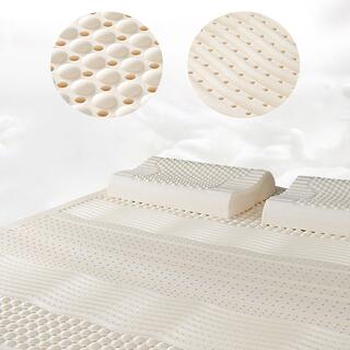 7 Zone Massage Natural Latex Mattress Topper image 3