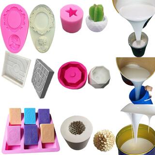 DC-A40 Silicone Rubber 40 Shore Silicone for Artificial Stone Sculpture Prototype image 2