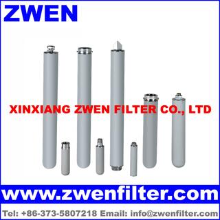 Sintered Powder Filter Cartridge