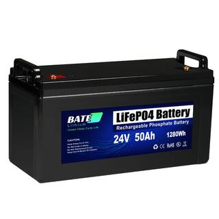 24V 50A Lifepo4 Solar Battery for Camping