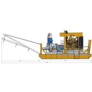 ZJ Floating Pontoon Set Mining Dewatering Slurry Pump image 7