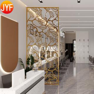 Rose Gold Mirror Stainless Steel DIY Room Divider image 2