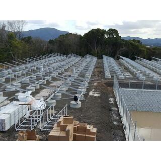 Aluminum Ground Mounting Structure For Solar PV Systems