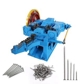 Automatic wire steel nail making machine