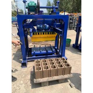 Concrete cement block machine price interlocking manual brick making machinery image 4