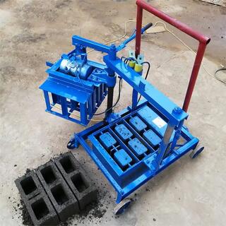 Concrete cement block machine price interlocking manual brick making machinery image 5