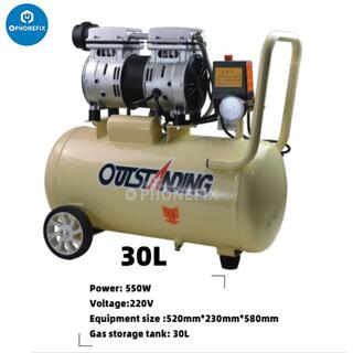 30L Air Compressor Pump Vacuum Pump For LCD Laminator Repair