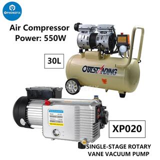 30L Air Compressor Pump Vacuum Pump For LCD Laminator Repair image 2