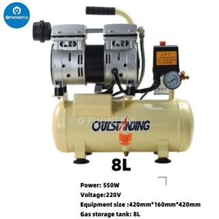 30L Air Compressor Pump Vacuum Pump For LCD Laminator Repair image 11