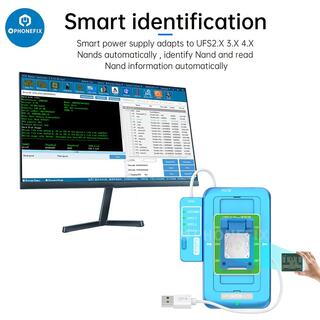 JCID UFS Programmer U15 BGA153/254/297 3 In 1 Read Write Tool image 7