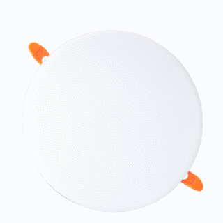 LED Embedded Round Plastic Panel Light 30w 8"