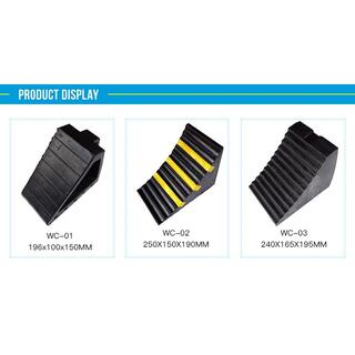 Reliable And Durable Parking Equipment Rubber Wheel Chocks image 3