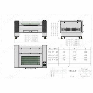 JW1390-M7-F CO2 Laser Cutting Machine image 5