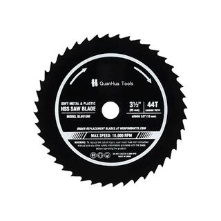 44T HSS High-Speed Steel Plastic Cutting Circular Saw Blade QH-MH8902