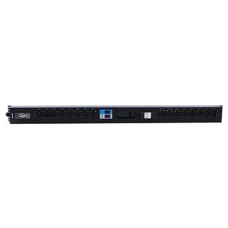 16 Outlets IEC C13 IEC C19 Lockable Socket Buckle equipped 2.5U Hot Swappable Surge Protection Vertical Modbus-RTU RS485 metered Rack PDU image 2