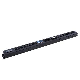 16 Outlets IEC C13 IEC C19 Lockable Socket Buckle equipped 2.5U Hot Swappable Surge Protection Vertical Modbus-RTU RS485 metered Rack PDU image 4