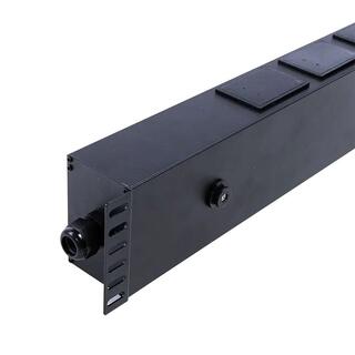 16 Outlets IEC C13 IEC C19 Lockable Socket Buckle equipped 2.5U Hot Swappable Surge Protection Vertical Modbus-RTU RS485 metered Rack PDU image 5