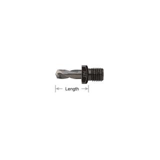 Threaded Shank Adapter Drill NAS 965 Type D - Wire Sizes - Stubby image 4