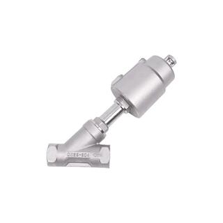 Piston Stainless Steel Thread Connection Actuator Pneumatic Angle Seat Valve