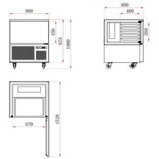 Blizzard BCF20-HC Blast Chiller/Freezer image 8