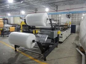 Air Bubble Film Perforation Bag Making Machine image 2