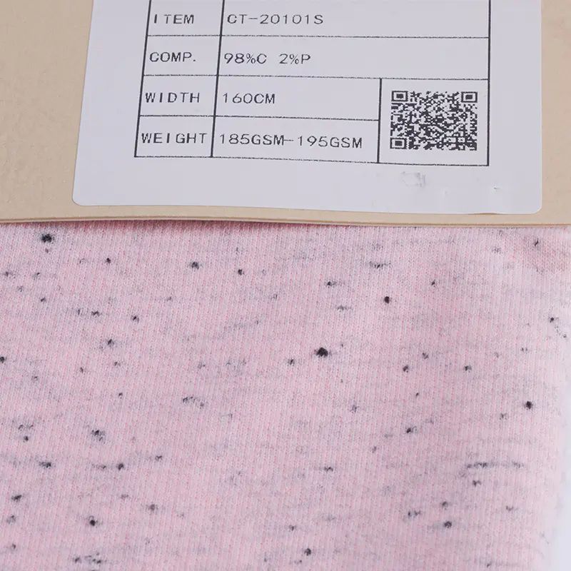 Cotton Spandex Terry BCI Cotton Fabric image 6