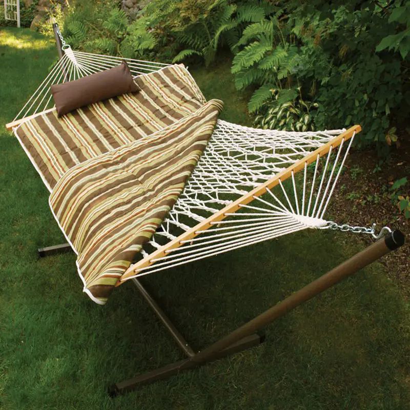 Outdoor Removable Hammock Stand Beach Hammock image 2