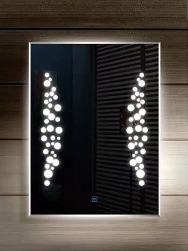 B37 smart backlit led bathroom touch screen mirror