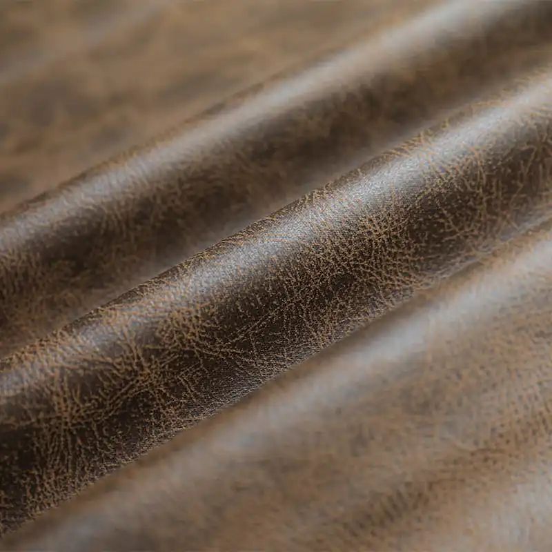 SL-160550 Suede Printing and Bronzing Series Upholstery Fabric image 2