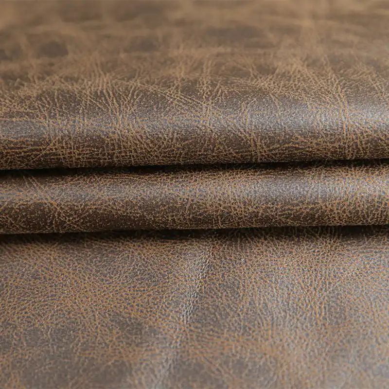 SL-160550 Suede Printing and Bronzing Series Upholstery Fabric image 3