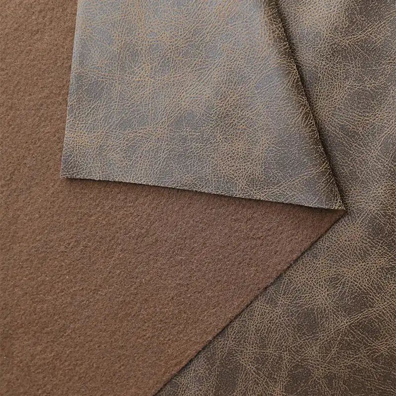 SL-160550 Suede Printing and Bronzing Series Upholstery Fabric image 4