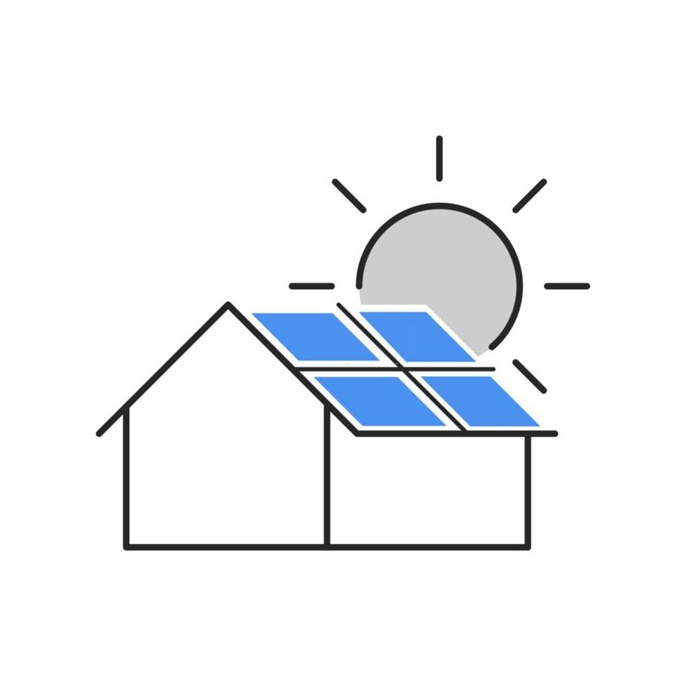 48V 3KW Off Grid Solar System Kit image 1