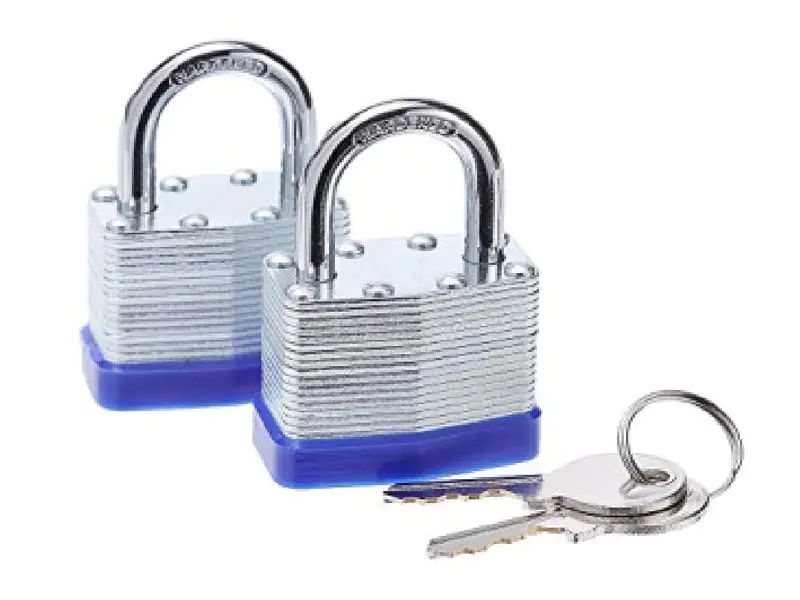 Laminated Steel Padlock image 3