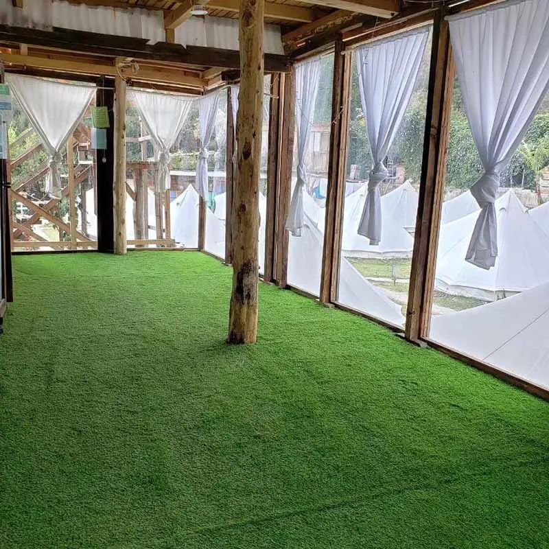 20-50mm Green Garden Turf Mate Realistic Artificial Landscape Grass image 7