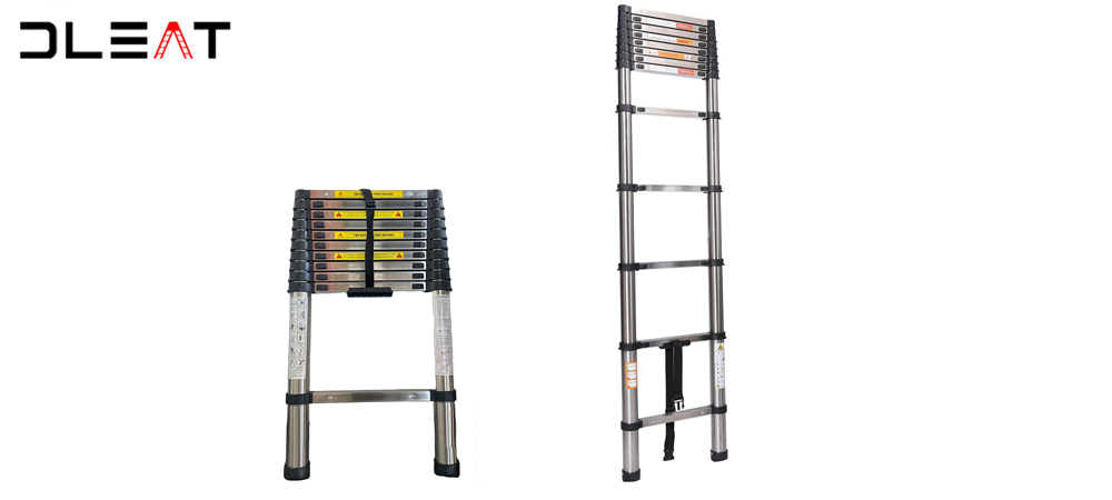 3.2m Stainless Steel Telescopic Ladder image 2