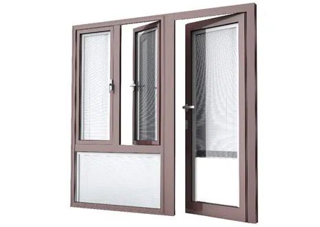 Aluminum Profile for Flat Door and Windows image 4